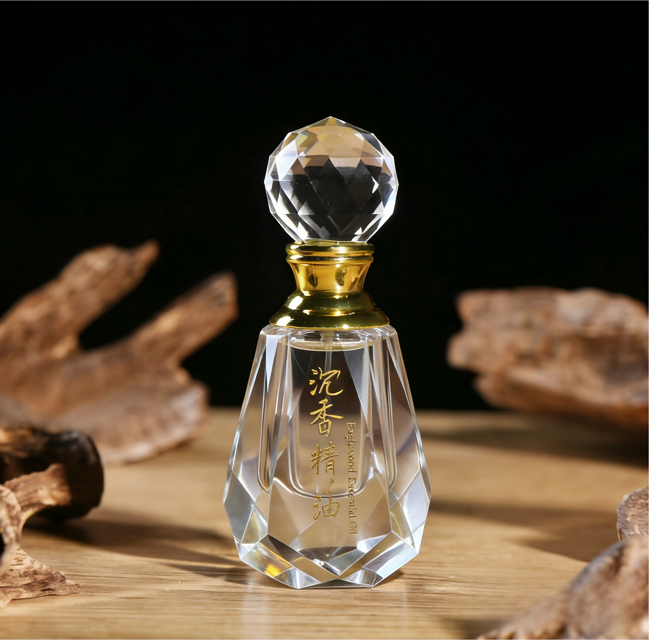 Natural Agarwood Essential Oil Ebony Essential Oil Export for