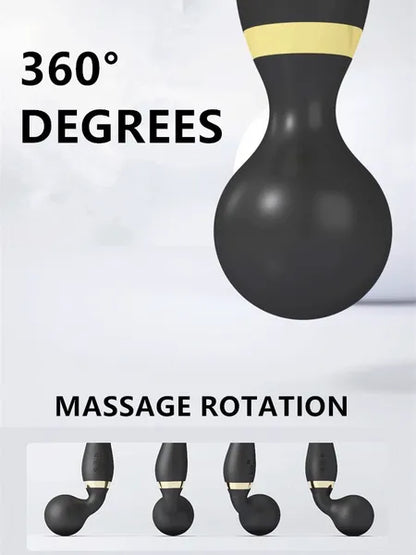 Quiet Vibration Massage Wand with 20 Modes