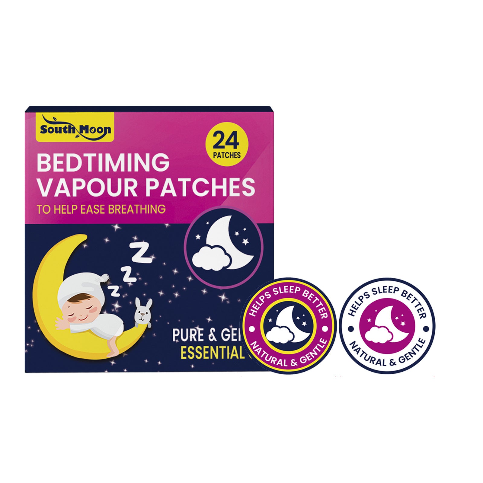 Sleep Stickers Essential Oil Soothing Nighttime Calm