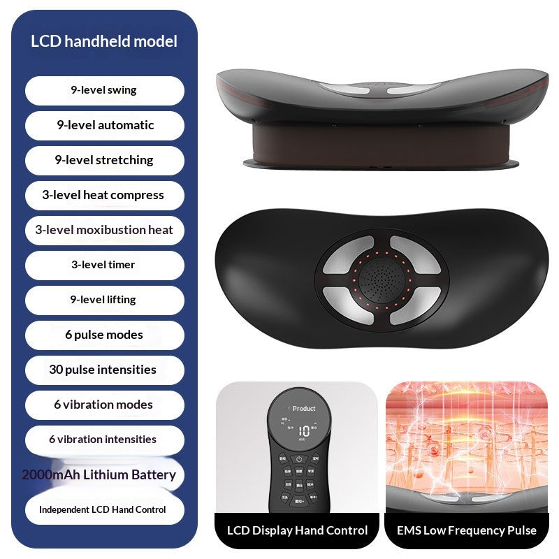Smart Lumbar Massager With Heat And Pulse
