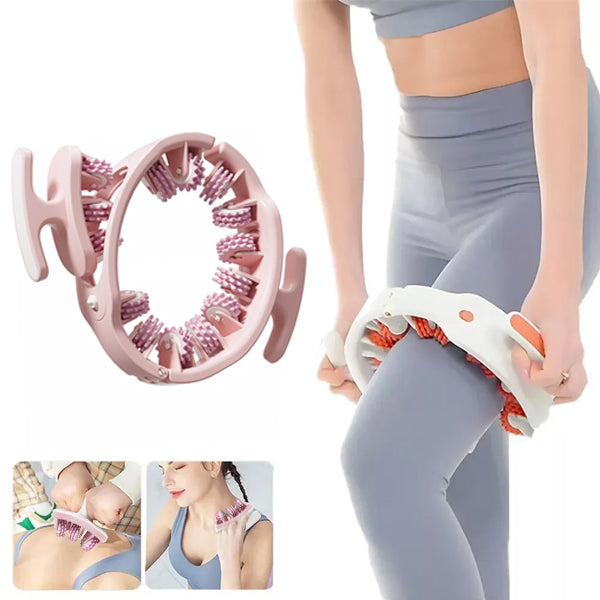 Cellulite Massager Manual Muscle Massager Roller for Leg, Neck,