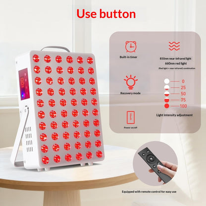 Red Light Therapy Panel Lamp 60 LED