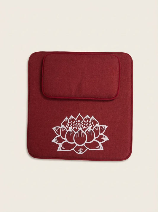 Lotusseat Linen Yoga Meditation Cushion – High-Elastic Sponge Filling