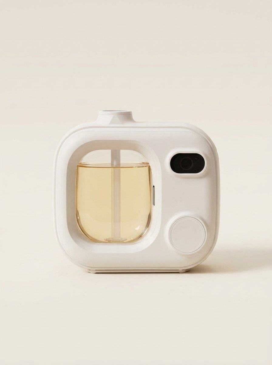 Mistcalm Automatic Aromatherapy Diffuser – Square, Battery-Powered