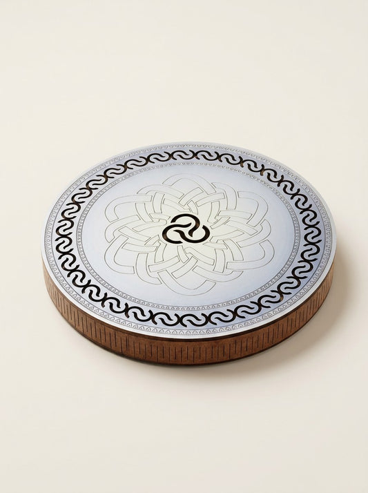 Ripplewood Wooden Wave Drum for Healing Meditation