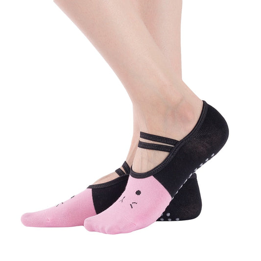 Yoga Socks: Cat Print