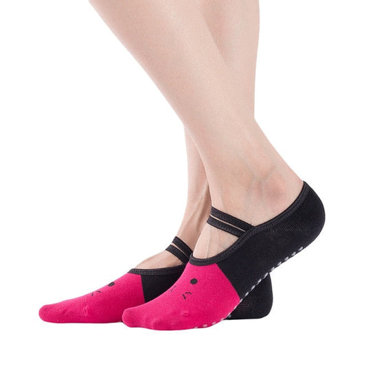 Yoga Socks: Cat Print