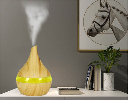 Electric Aroma air diffuser wood