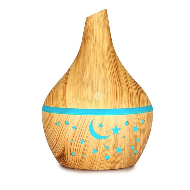 Electric Aroma air diffuser wood