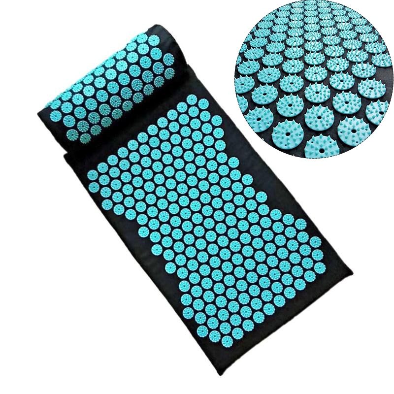 Yoga Mat: Massager Cushion Acupressure