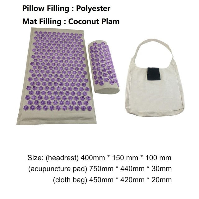 Yoga Mat: Lotus Spike Acupressure