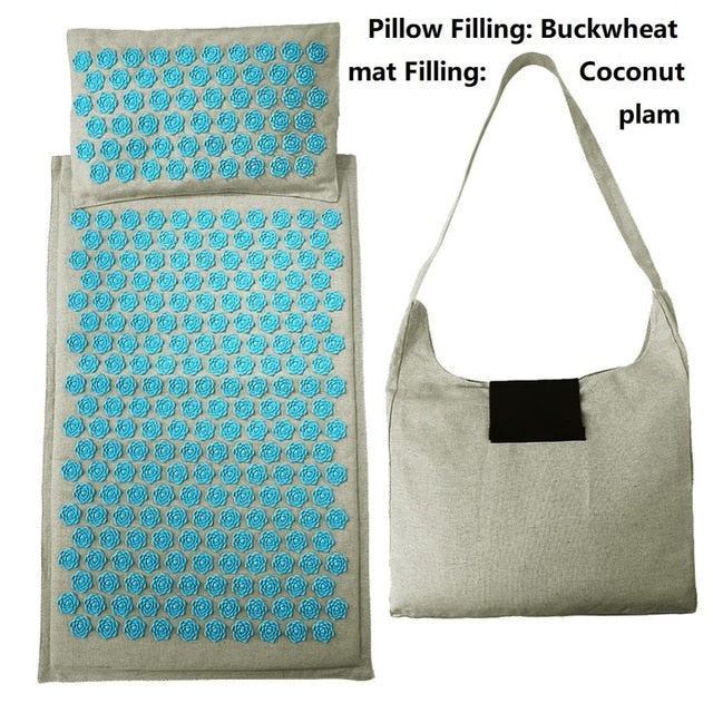 Yoga Mat: Lotus Spike Acupressure