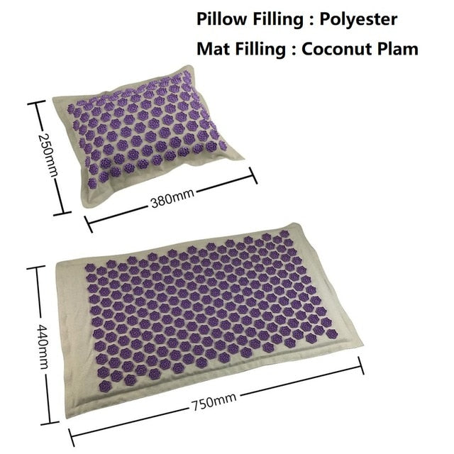 Yoga Mat: Lotus Spike Acupressure