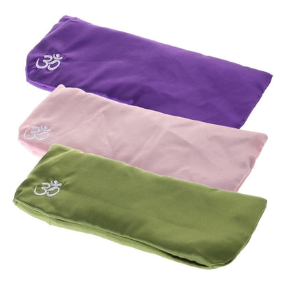Yoga Eye Pillow: Silk Cassia Seed Lavender