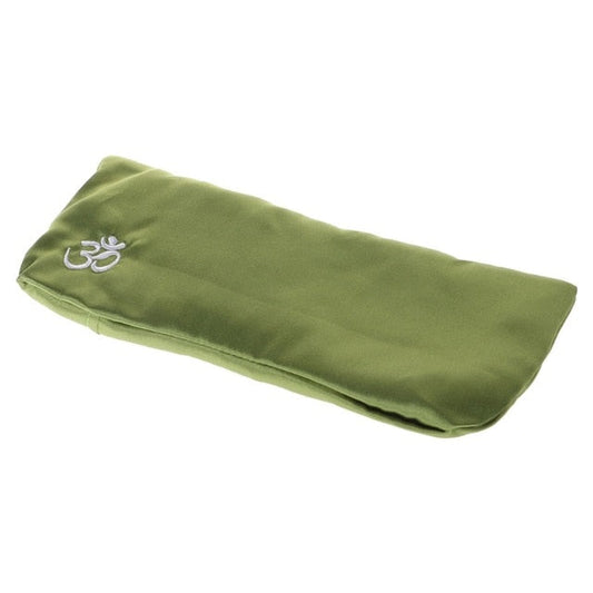 Yoga Eye Pillow: Silk Cassia Seed Lavender