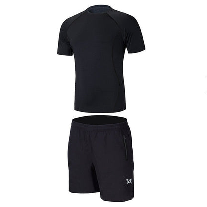 Reflective Men Sports Running Set