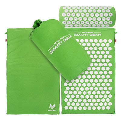 Acupressure Massage Mat with Pillow Set