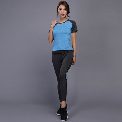 Compressed Yoga Leggings Sport Suit