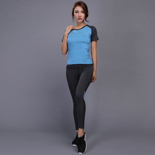 Compressed Yoga Leggings Sport Suit