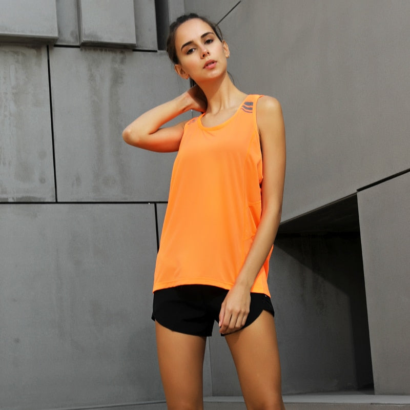 Loose & Comfortable Sleeveless Fitness Tank