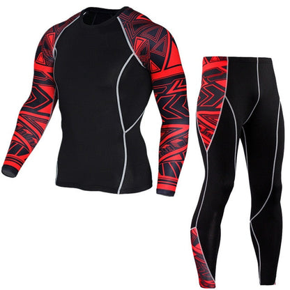 Compression Shirt + Pants Skin-Tight Suit