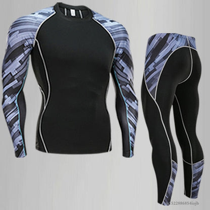 Compression Shirt + Pants Skin-Tight Suit