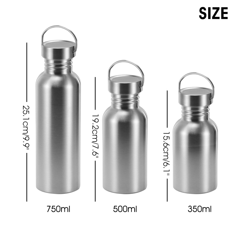 Leak-Proof Stainless Steel Water Bottle