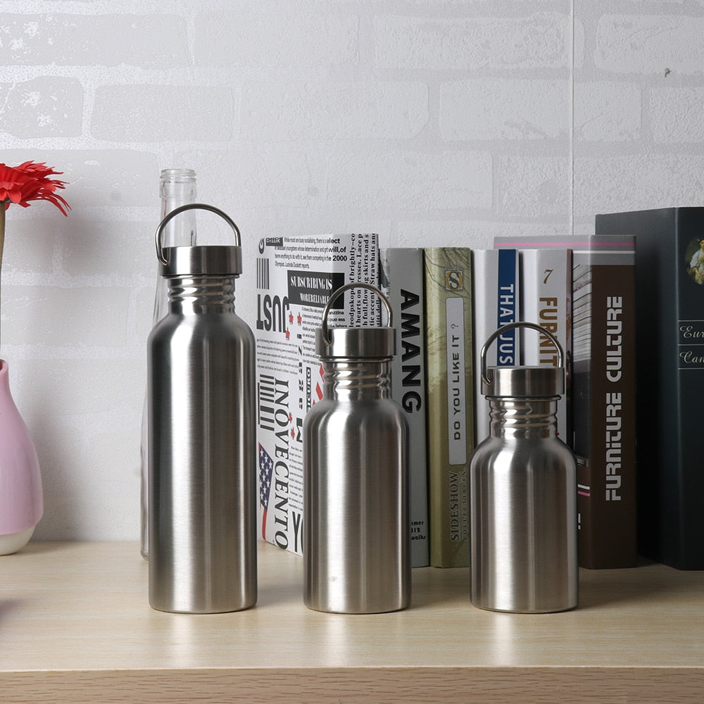 Leak-Proof Stainless Steel Water Bottle