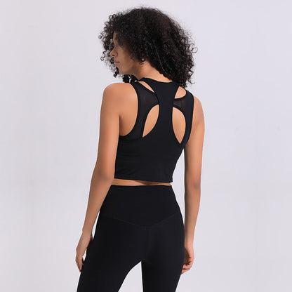 Racerback Tank Hollow Out