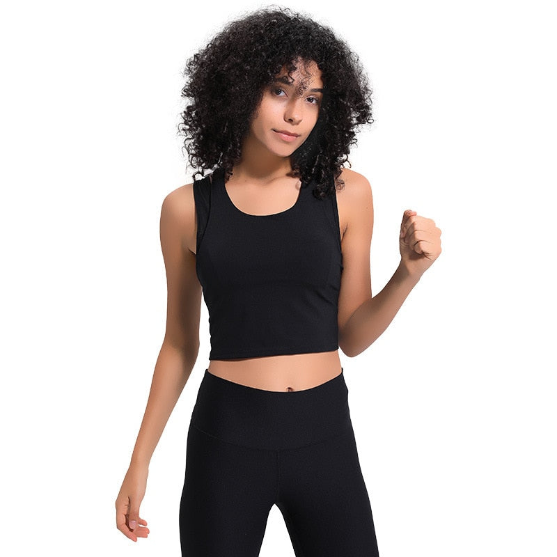 Racerback Tank Hollow Out