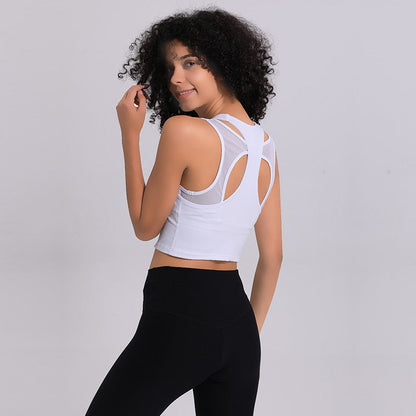 Racerback Tank Hollow Out