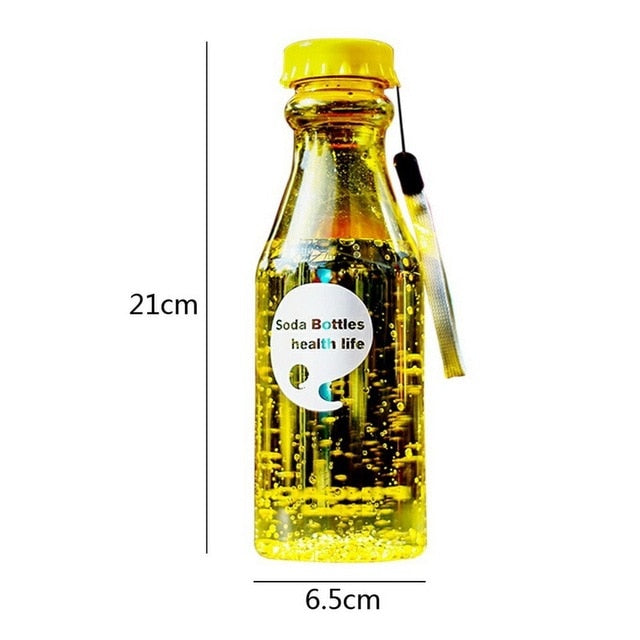 Unbreakable Frosted Leak-proof Plastic Bottle