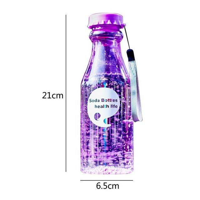 Unbreakable Frosted Leak-proof Plastic Bottle