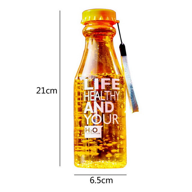 Unbreakable Frosted Leak-proof Plastic Bottle