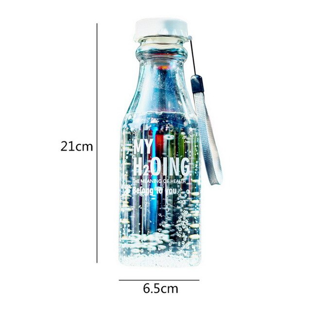 Unbreakable Frosted Leak-proof Plastic Bottle