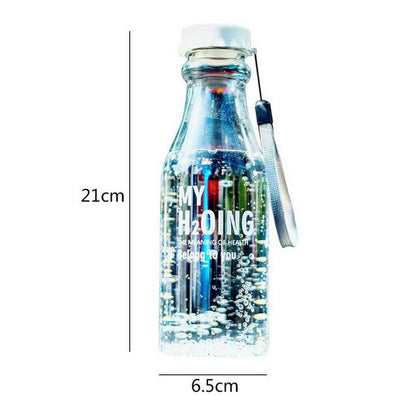 Unbreakable Frosted Leak-proof Plastic Bottle