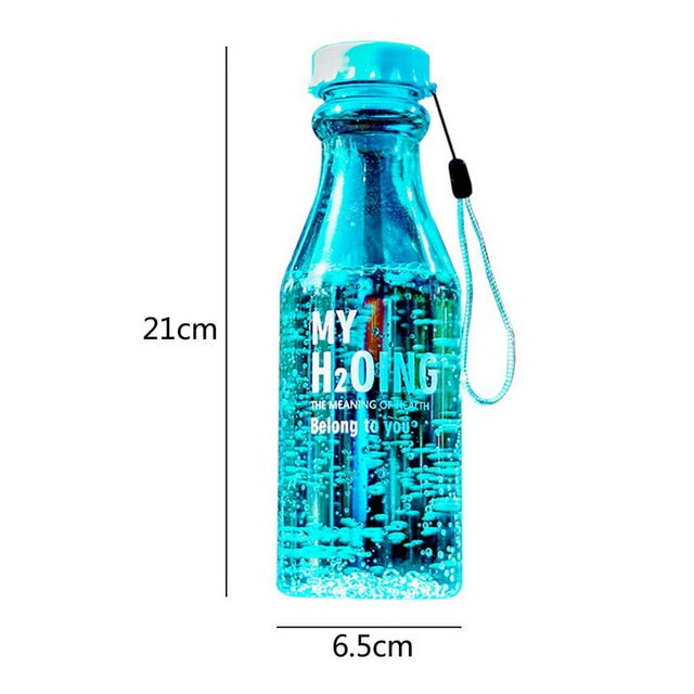 Unbreakable Frosted Leak-proof Plastic Bottle
