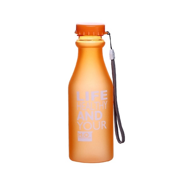 Unbreakable Frosted Leak-proof Plastic Bottle