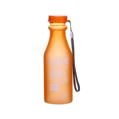 Unbreakable Frosted Leak-proof Plastic Bottle