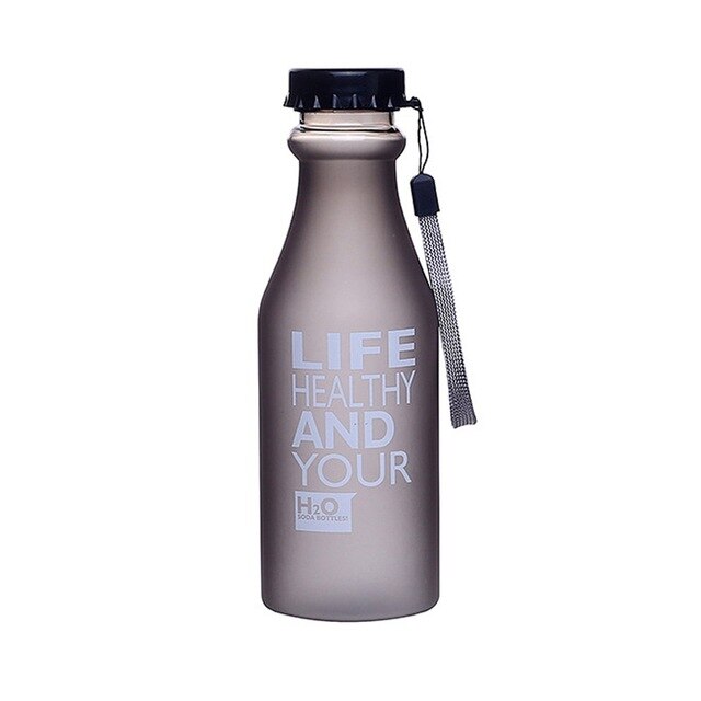 Unbreakable Frosted Leak-proof Plastic Bottle