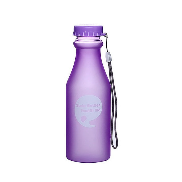 Unbreakable Frosted Leak-proof Plastic Bottle