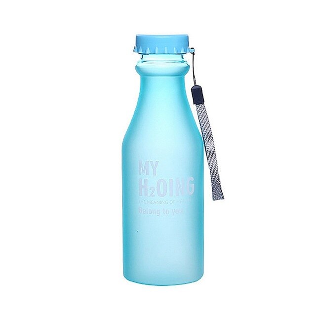 Unbreakable Frosted Leak-proof Plastic Bottle