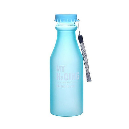 Unbreakable Frosted Leak-proof Plastic Bottle