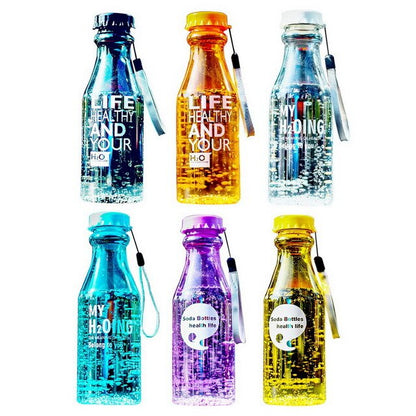 Unbreakable Frosted Leak-proof Plastic Bottle