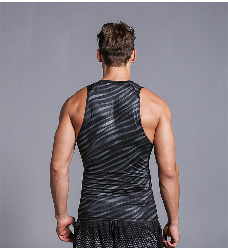 Fitness tank Sleeveless vest